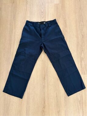 Dickies Men's Navy Loose Fit Flex Pants